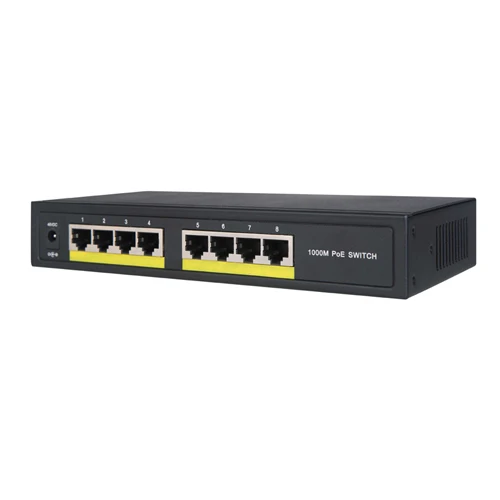 TS8208 4P 4 порта полный гигабитный коммутатор POE с портами PoE 8 портов 10/100/1000 м
