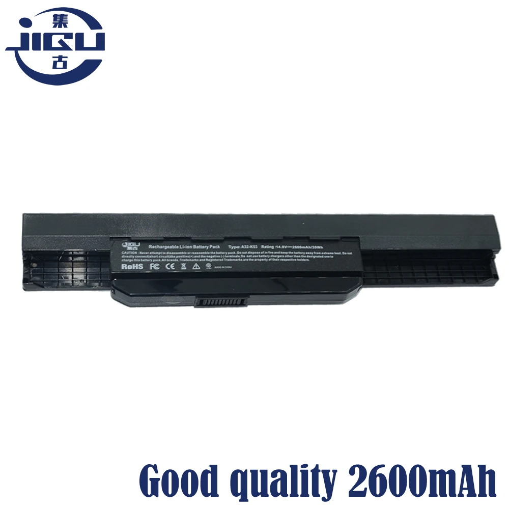 JIGU Аккумулятор для ноутбука ASUS P43SL K53F X54HR P53JC K84HR X43 K53BY X54LY K53B P53SJ X43B K54C X84L SERIES X54XB815HR |