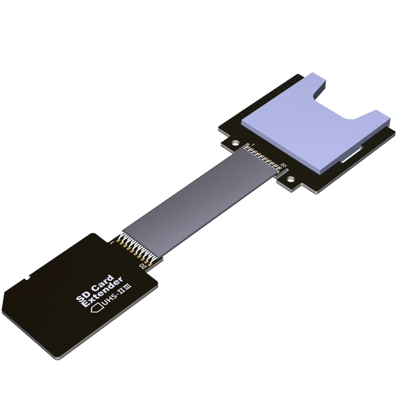 Удлинительный кабель для карты памяти MicroSD TF высокая скорость до 312 Мб/сек SDHC SDXC