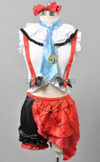 Love Live Bokura wa Ima no Naka de OP1 Eli форма аясе Топы платье наряд Аниме косплей костюмы|anime