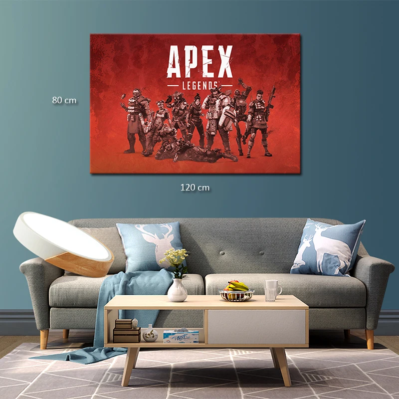 background D Apex Legends украшение для вечеринки на день рождения воздушный шар Рейф Следопыт жизни Gibraltar DIY обои холст живопись - Цвет: background D