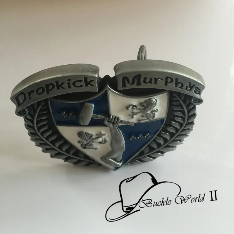 Новый стиль супер крутой 3D пряжка для ремня Dropkick Murphys 79*55 мм 87 5 г металлический 4 см