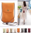 Маленькая мини-сумка для телефона из искусственной кожи, сумка через плечо, кошелек, чехол, шейный ремешок для iPhone, для Samsung, для Huawei, 6,0 дюймов, телефон