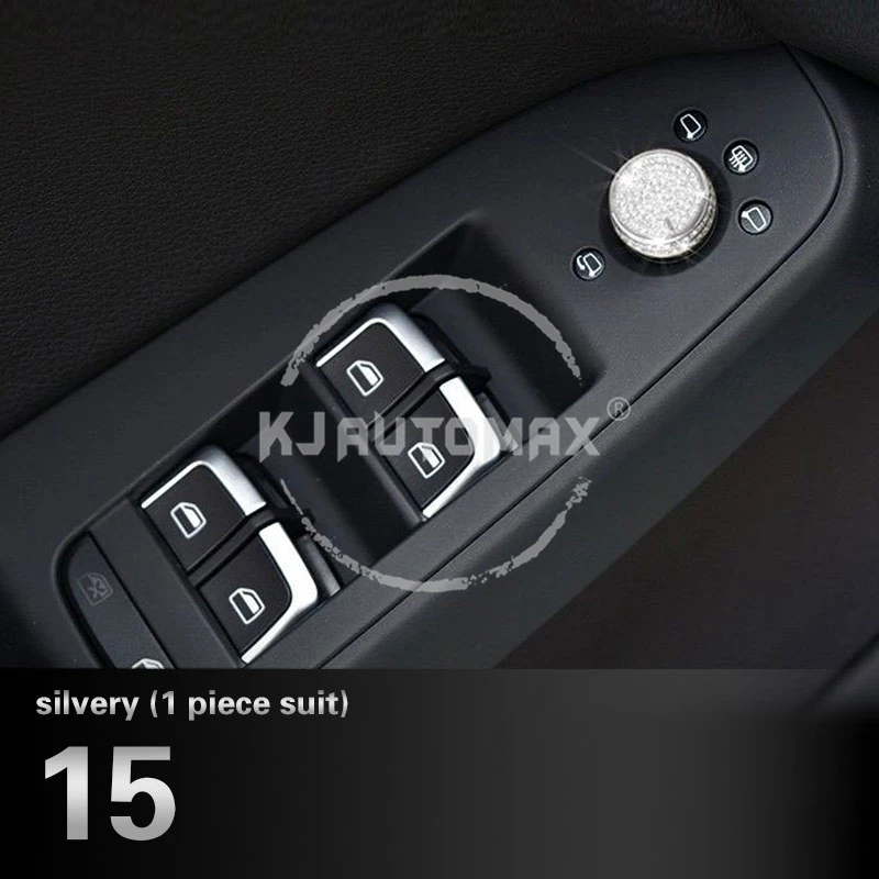 

For new A4/A5 Car Door knob Crystal Decoration Car Styling