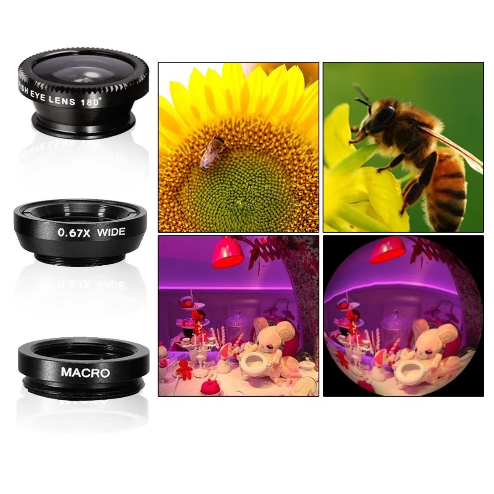 Top Travel Kit 10in1 Accessories Phone Camera Lens For iPhone 5S 6 Plus and galaxy HTC XIAOMI HUAWEI smartphone free shipping | Мобильные