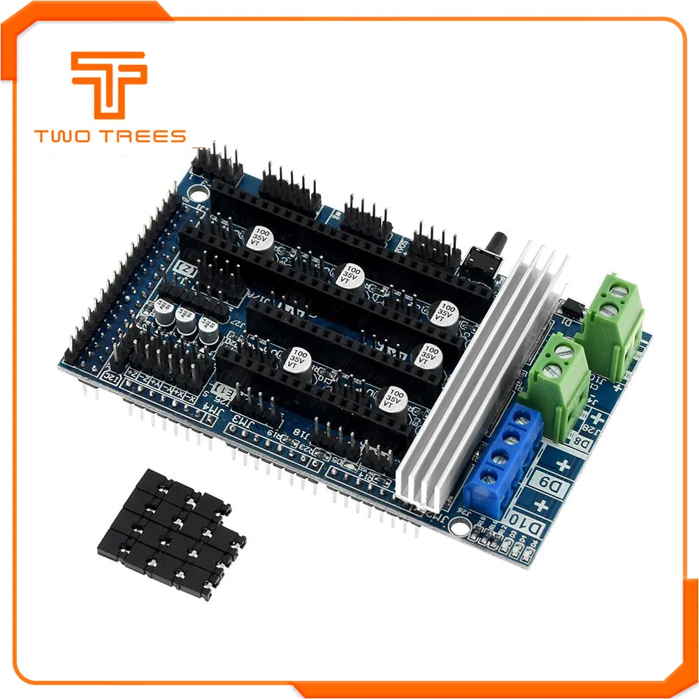Детали 3d принтера Clone RE-ARM Contol 32 Bit 3d принтер плата обновления Mega 2560 до TMC228 TMC2130 DRV8825 A4988 Ramps 1,6/1,4/1,5