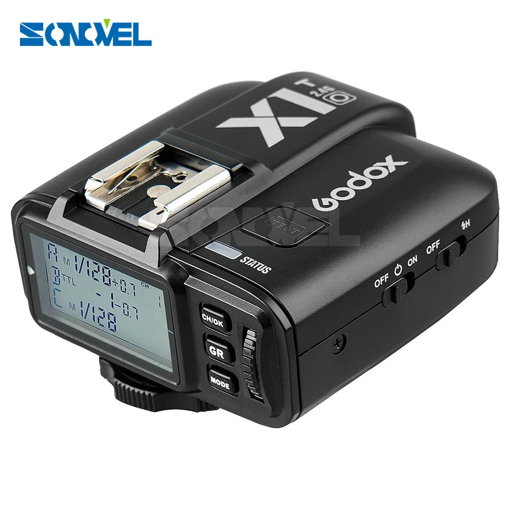 Godox X1T O TTL 2 4G беспроводной триггер для Olympus Panasonic + 2x XTR 16S флэш приемник