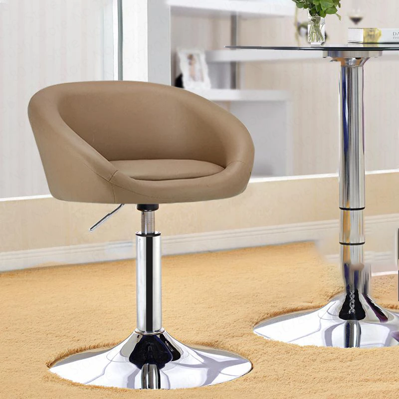 

Short Bar Counter Rotating Chair European Style Simple Bar Stool Bar Chair Lift Parlor Small Chair