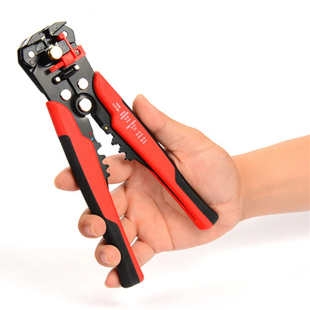 

Julydream Automatic Electric Cable Wire Stripper Wire Striper Multifunctional Cutter Crimper Crimping Pliers Terminal Tool