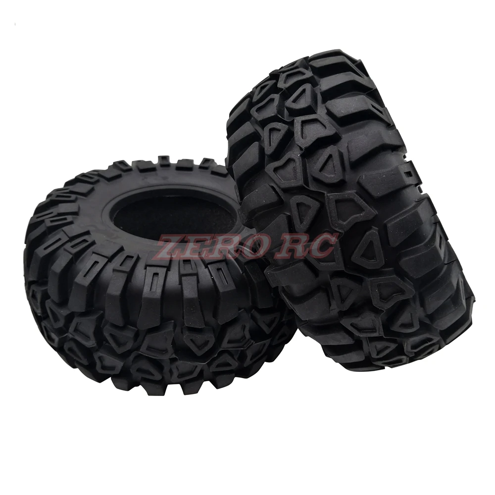 4 шт. ROCK SOFT 2," шины 128 мм Гусеничные Шины для 1/10 ROCK AXIAL WRAITH SCX10 Jeep Wrangler Rc автомобилей