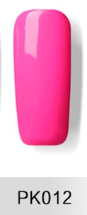 MYS УФ-гель для ногтей, Гель-лак для ногтей, 7 мл, стойкий УФ-гель, цветные Лаки, Nair Art pick, 1 Розовая серия, 12 цветов - Цвет: PK012