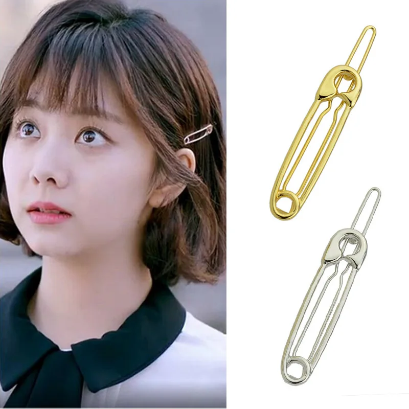 1 шт./распродажа модный металлический зажим для бумаги жемчужный волос заколка