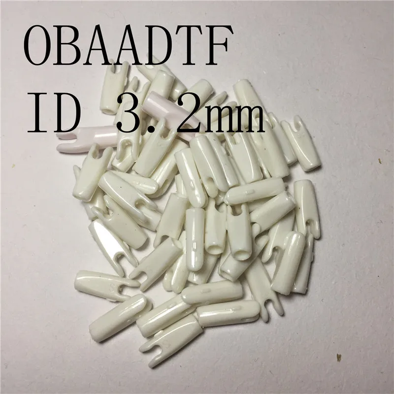 OBAADTF 100 шт./лот конусные стрелы для стрельбы из лука пластиковая верхняя одежда