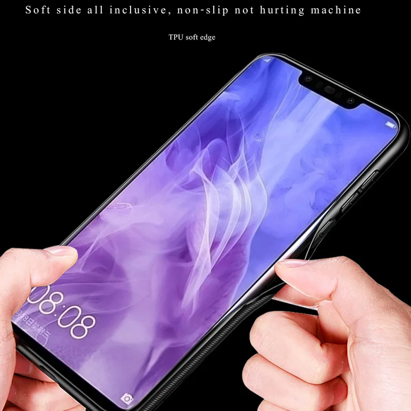 Star Space Tempered Glass Case For Huawei Mate 8 9 10 Pro Lite Soft TPU Edge Cases for 20 Protective Cover |