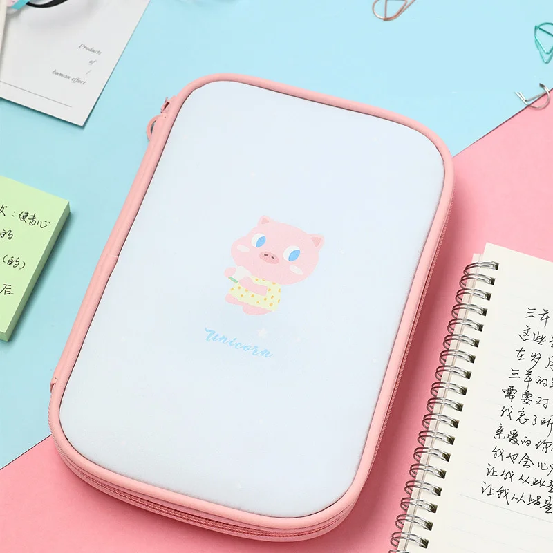 Пенал Kawaii многофункциональная Большая вместительная коробка для ручек