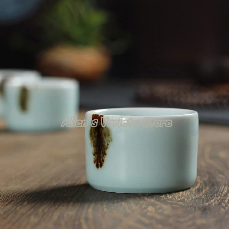 Уникальные элегантные чашки Gaiwan утварь и рисунком кунг фу чайные сервизы из