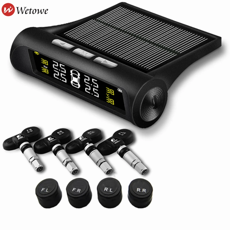 Wetowe T1 TPMS Автомобильная Умная Система контроля давления в шинах датчик Warnig