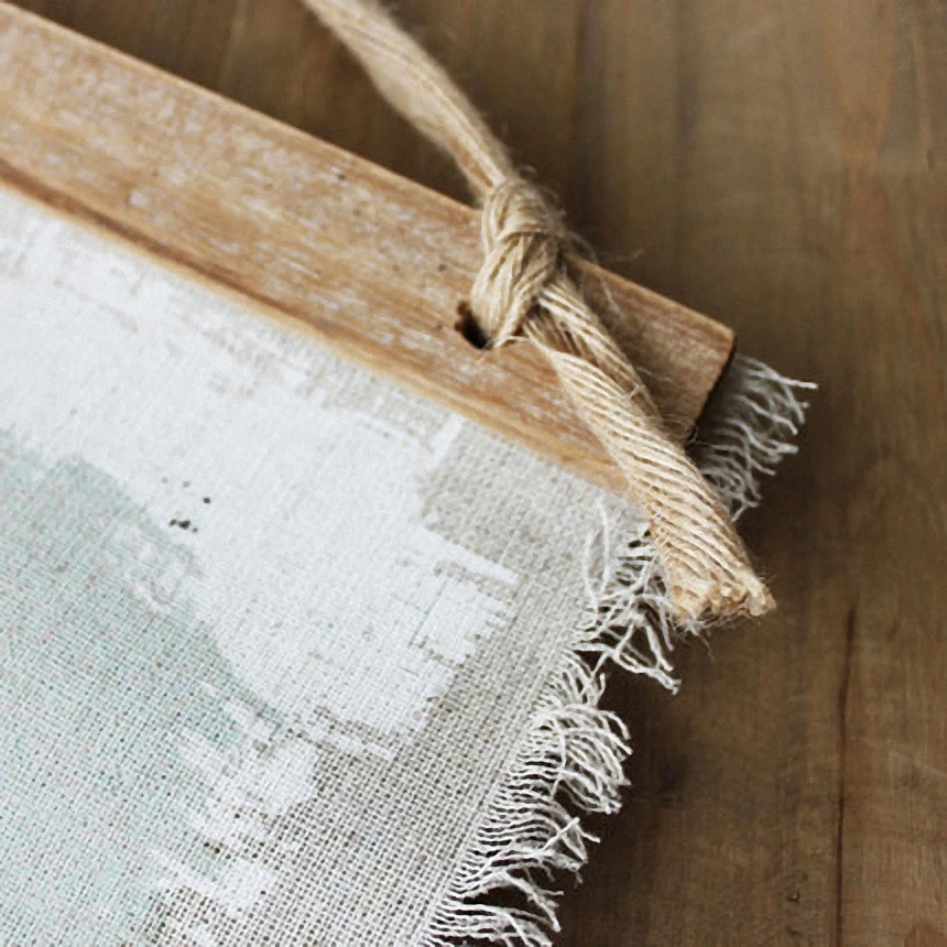 Большой ретро Egrets льняная ткань живопись свитки постер росписи баннеры-картины