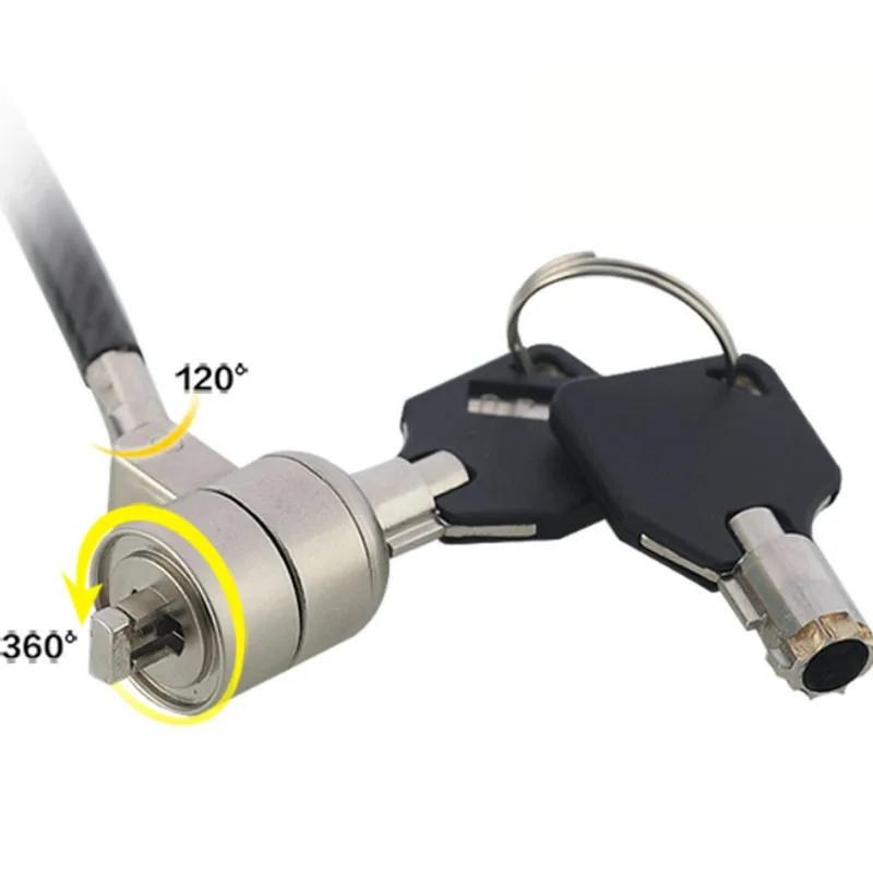 Противоугонный замок для офиса ноутбука ПК компьютерного стола|lock jack|lock usb flash