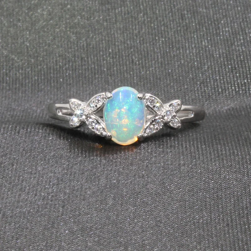 Женское кольцо из опала CoLife ювелирные изделия 100% натурального 0 3ct 4ct 6ct