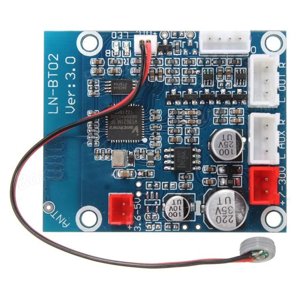 LN-BT02 Bluetooth 4 0 плата аудиоресивера беспроводной стерео звуковой модуль для