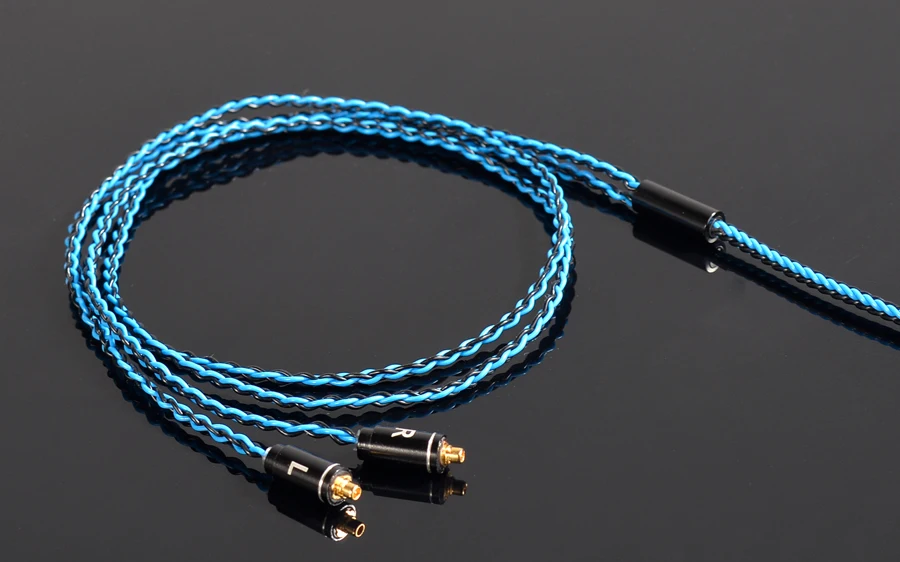 Musicmaker TONEKING индивидуальный заказ DIY MMCX/2Pin Интерфейс 3,5 мм 8-ядерный посеребренный кабель Применение Для Shure SE846 SE535 SE525 UE900