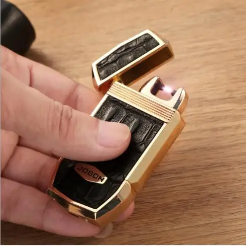 JOBON USB зарядка и встряхивание Электронная зажигалка дуговая металлическая