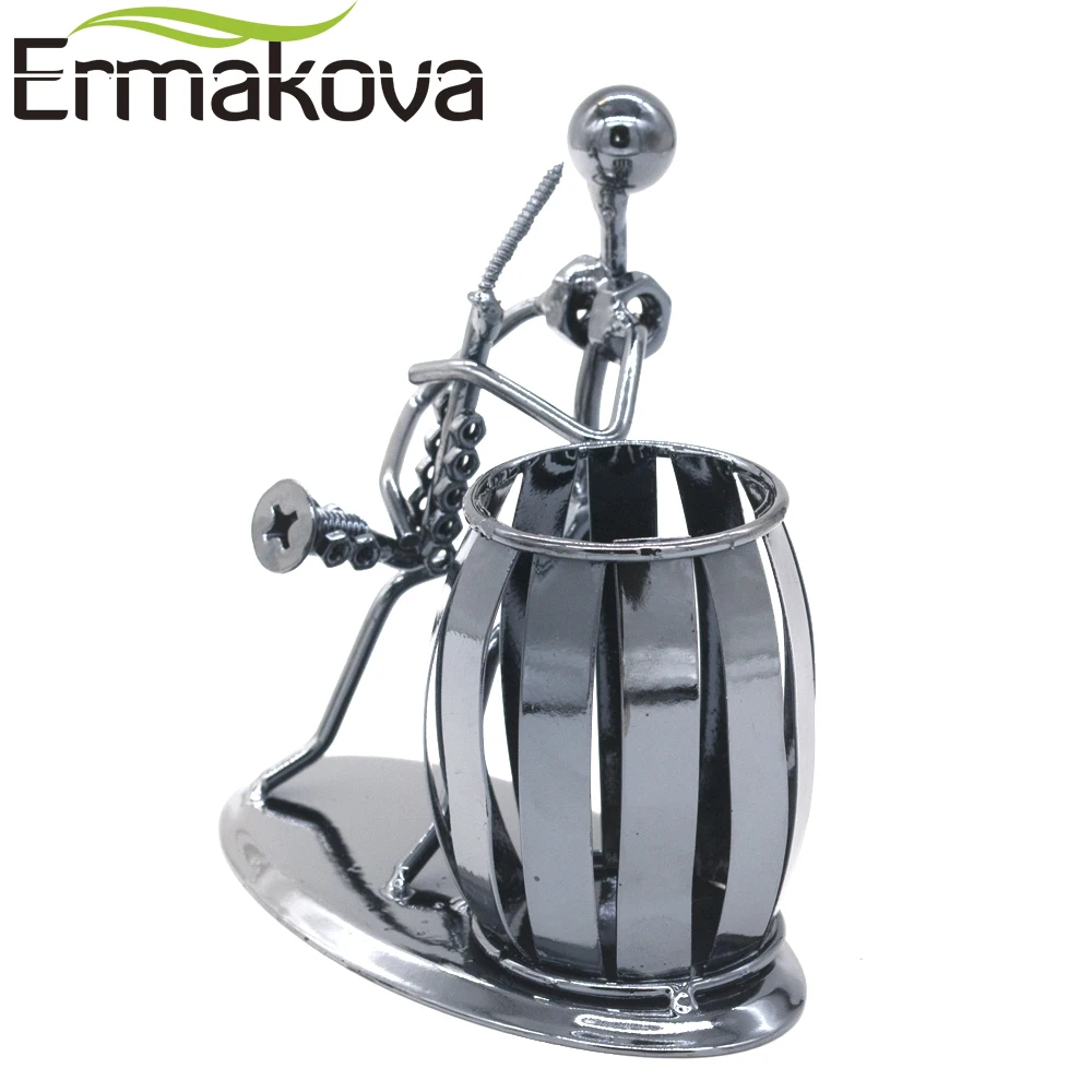 Музыкальная группа ERMAKOVA металлическая музыкальная ретро стиль Sax фигурка модель