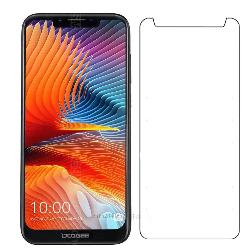 Закаленное стекло Для DOOGEE BL5500 Lite Защитное для экрана 2.5D 9H закаленное Doogee X60L BL7000