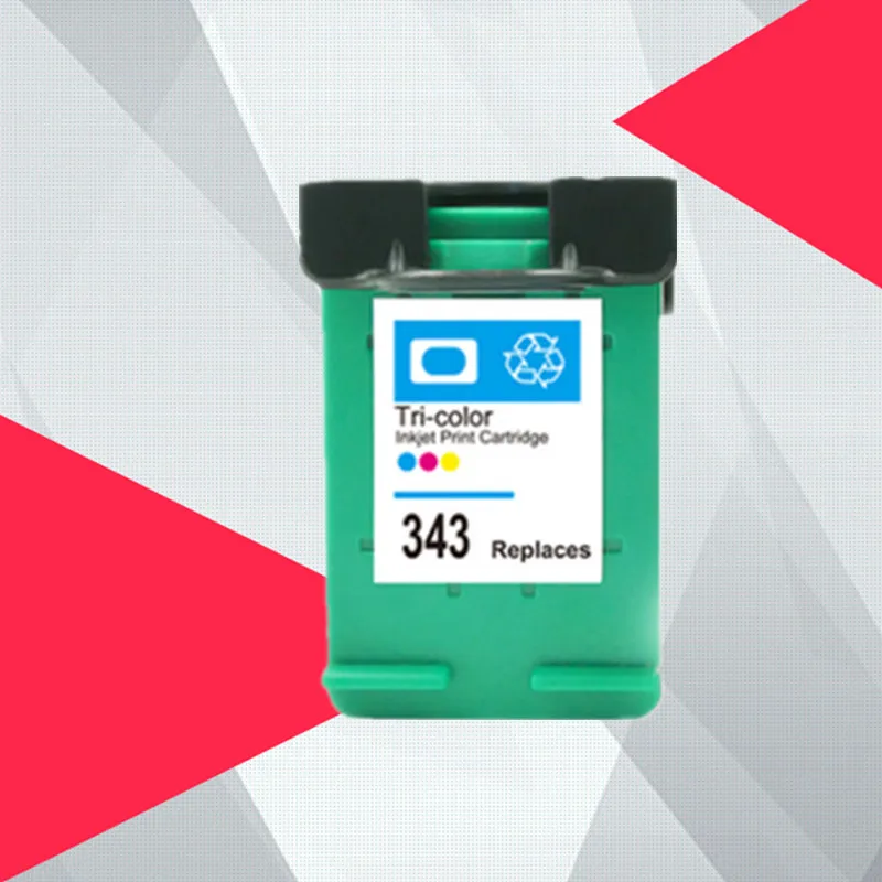 1COLOR 338XL 343XL переработанный чернильный картридж Замена для hp 338 343 для hp 338 с чернилами hp Deskjet 5740 6520 6540 6840 Photosmart 8150 - Цвет: 1COLOR