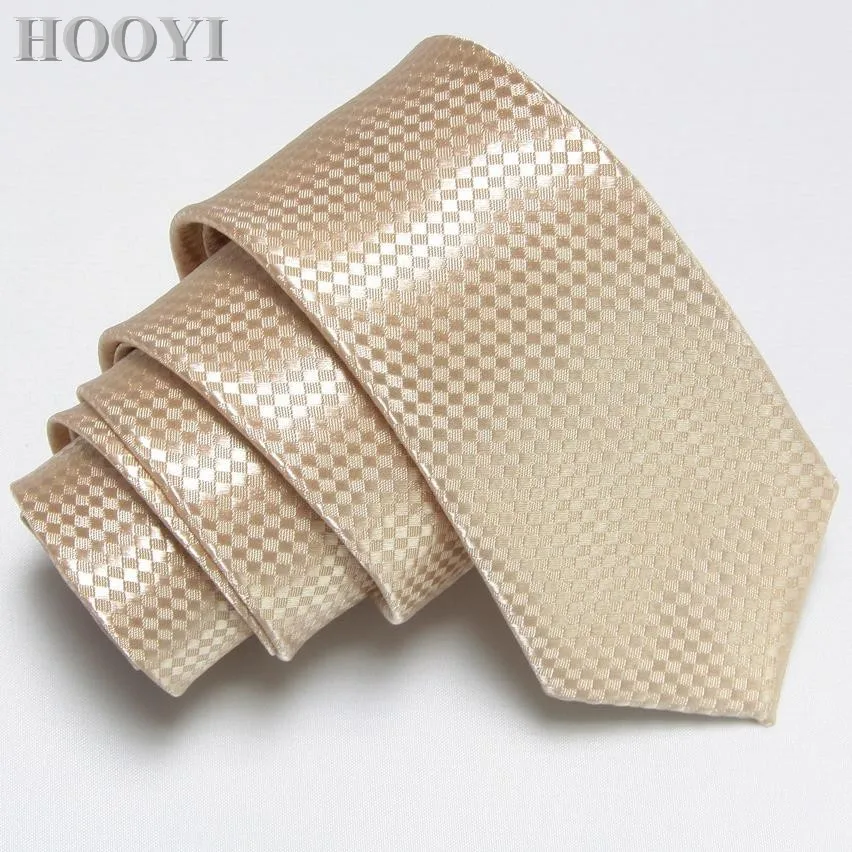 Мужской однотонный галстук-бабочка HOOYI из полиэстера Модные Узкие