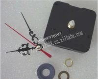 fedex 100 sets black quartz clock movement mechanism diy repair parts kit hollow pointer