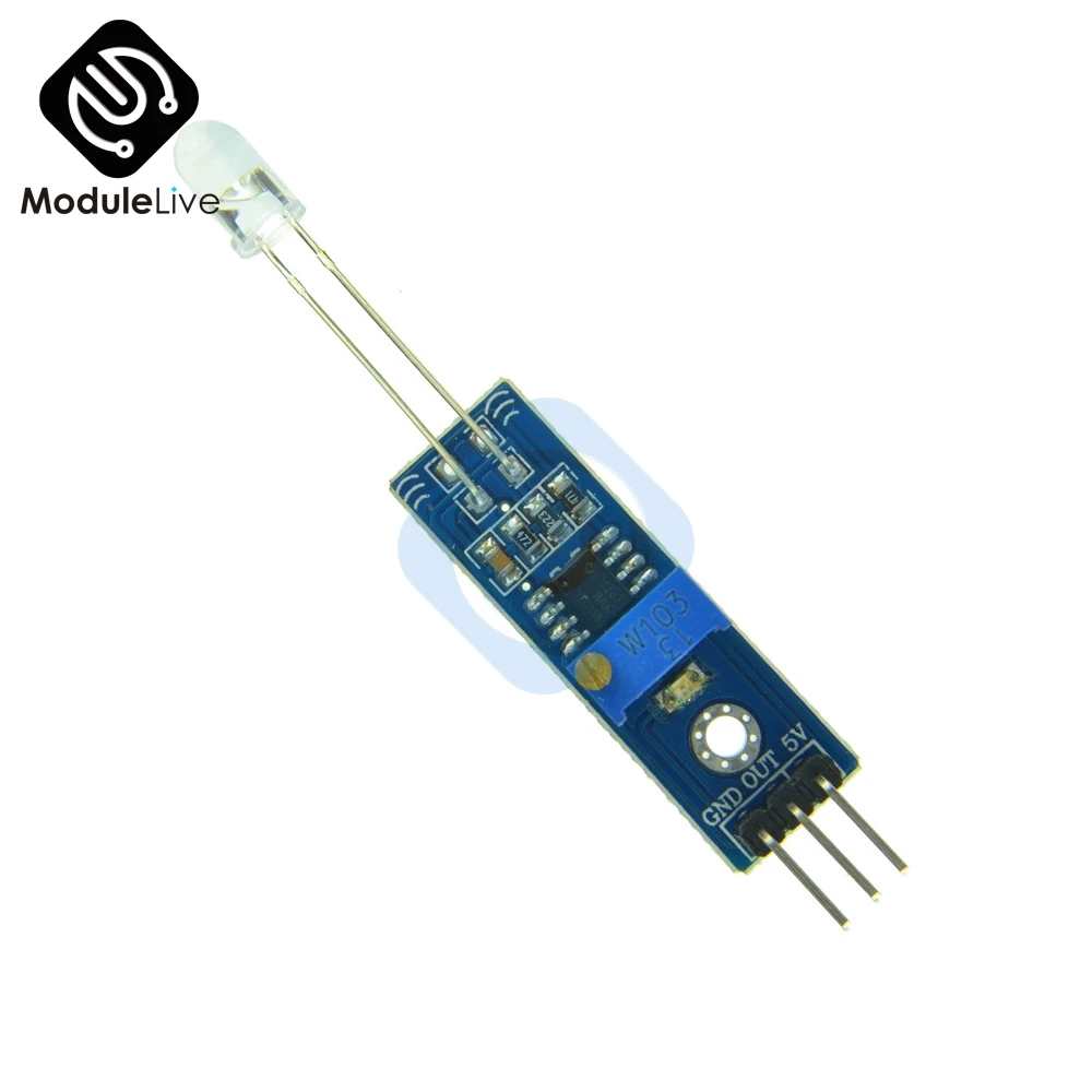 3 5V вход LM393 Модуль датчика света для Arduino DO/AO выход Dupont кабели Diy наборы|Детали и