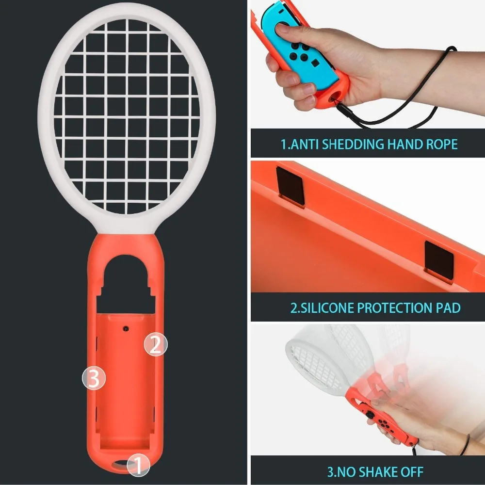 Теннисная ракетка для контроллера Nintendo Switch NS Joy Con игровые аксессуары Game Ma rio Tennis