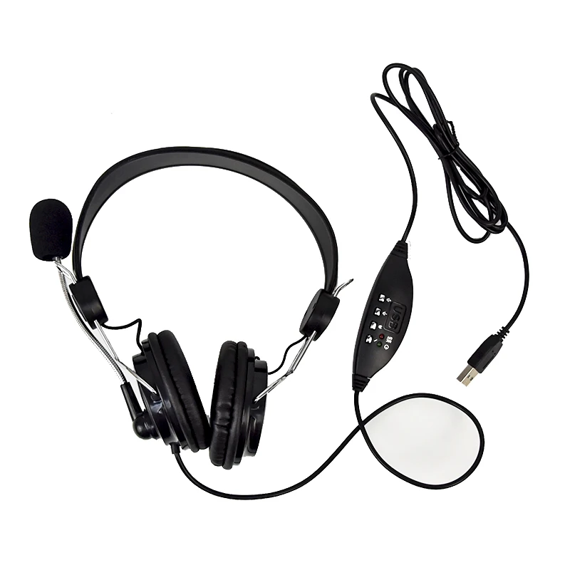 LIMSON 1.9M Wired USB Headband Headphone Noise Canceling Stereo Gaming headset with Microphone | Электроника