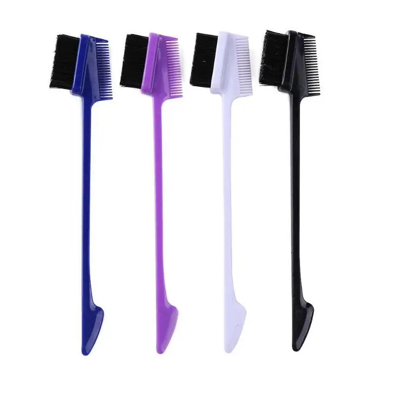 

1000pcs/lot Double Sided Edge Control Hair Comb Hair Styling Hair Brush drop shpping