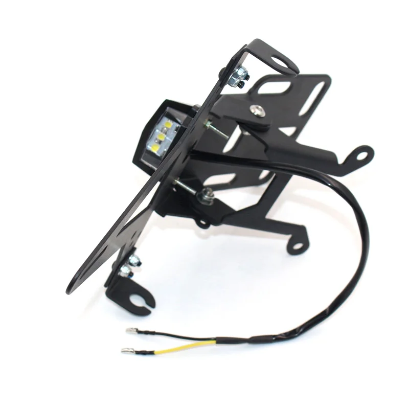 Универсальный держатель номерного знака мотоцикла кронштейн крыло светодиодный