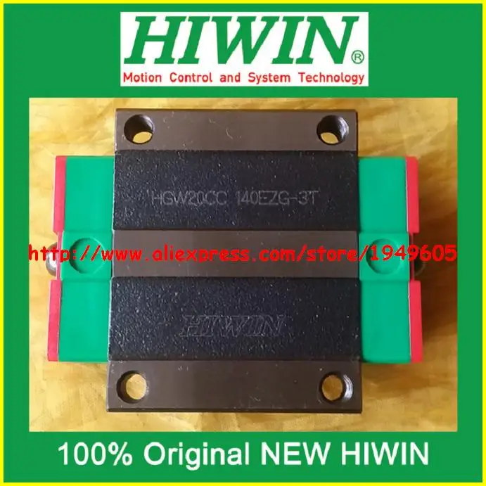 1 шт. HGW20CC HIWIN линейный рельсовый блок каретки с смазкой ниппеля HGR20 CNC DIY|hiwin linear|hiwin