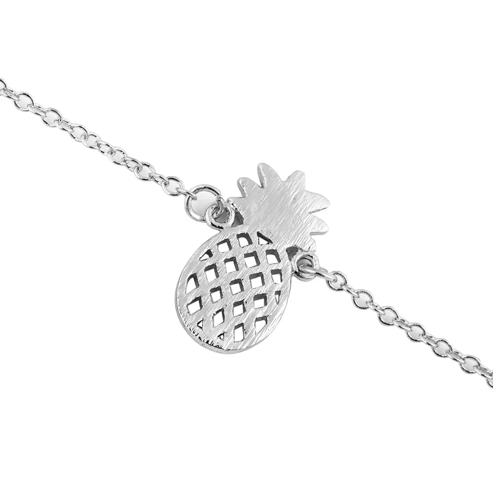 Женский браслет Shuangshuo модный с ананас цепью рисунком ананаса Рождественский