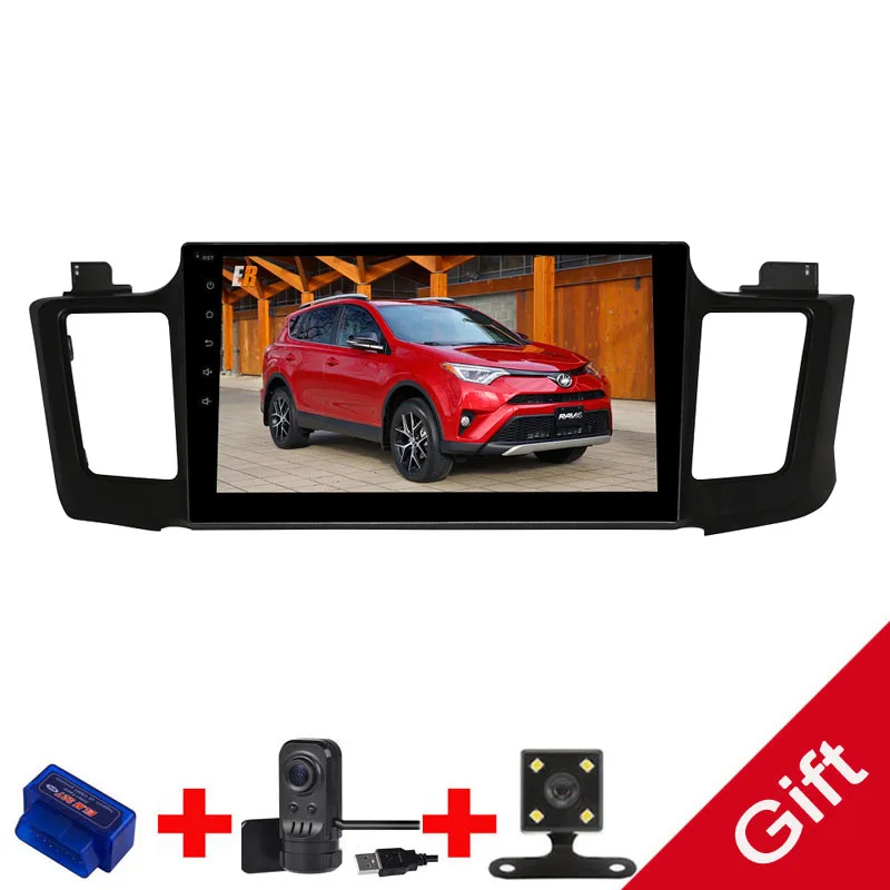 Android 9 0 Восьмиядерный PX6/PX5/px30 подходит для Toyota RAV4 2016 2019 автомобильный dvd плеер