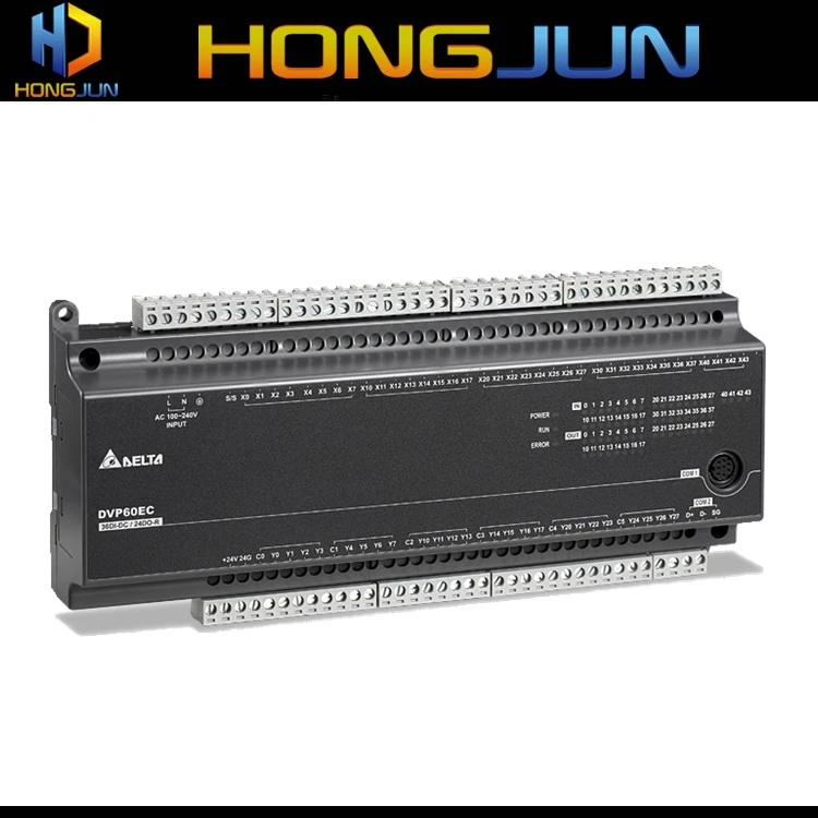 

Hot Sales Delta EC3 Series PLC DVP60EC00T3 for industrial automation