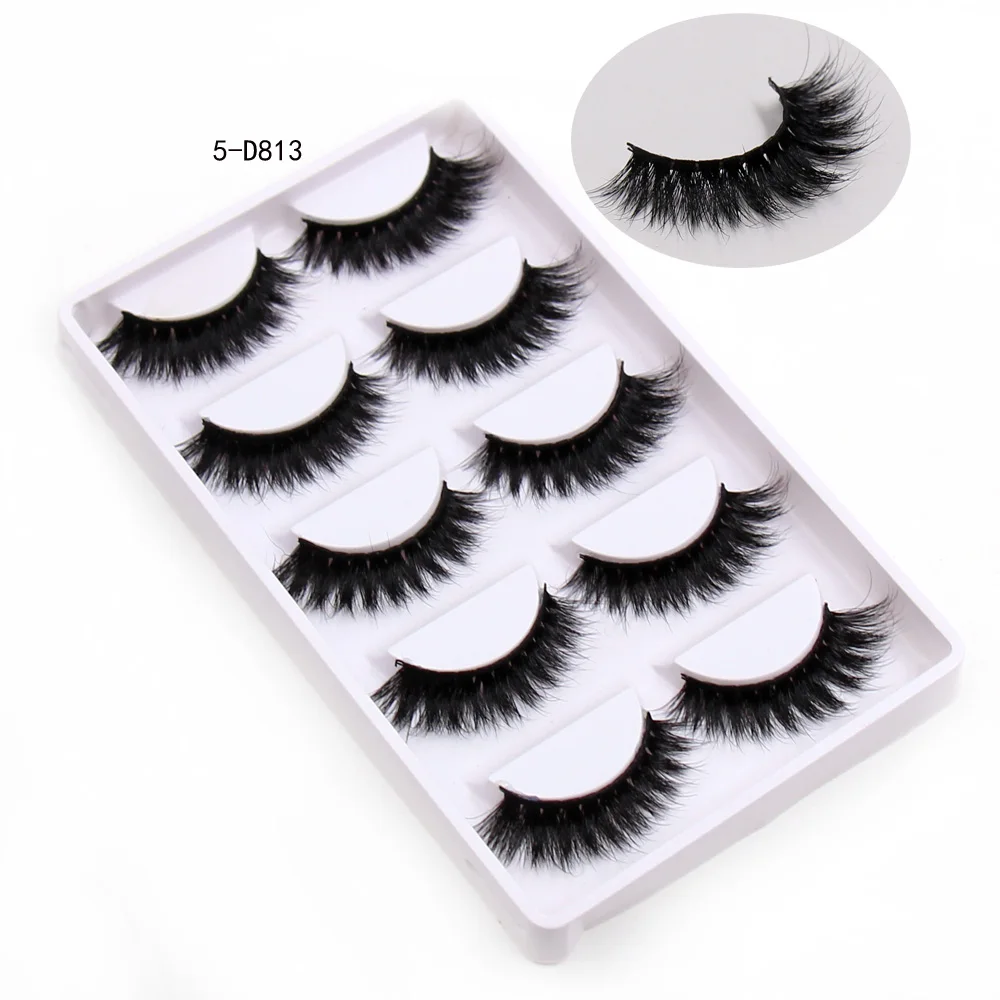 SOQOZ ресницы 3D норковые Роскошные ручной работы натуральные длинные пушистые