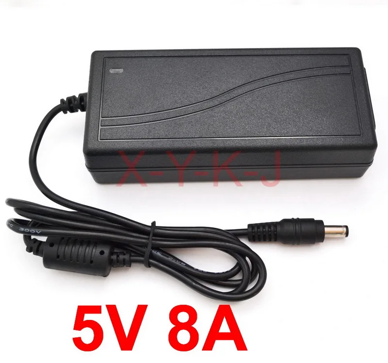 5V 8A 1 шт. 36 В 1A 29 в 30 в 36 В 2A 5 в 5A 6A 8A IC решения AC 100 В-240 В переключатель питания светодиодный адаптер, DC 5,5*2,1-2,5 мм - Цвет: 5V 8A