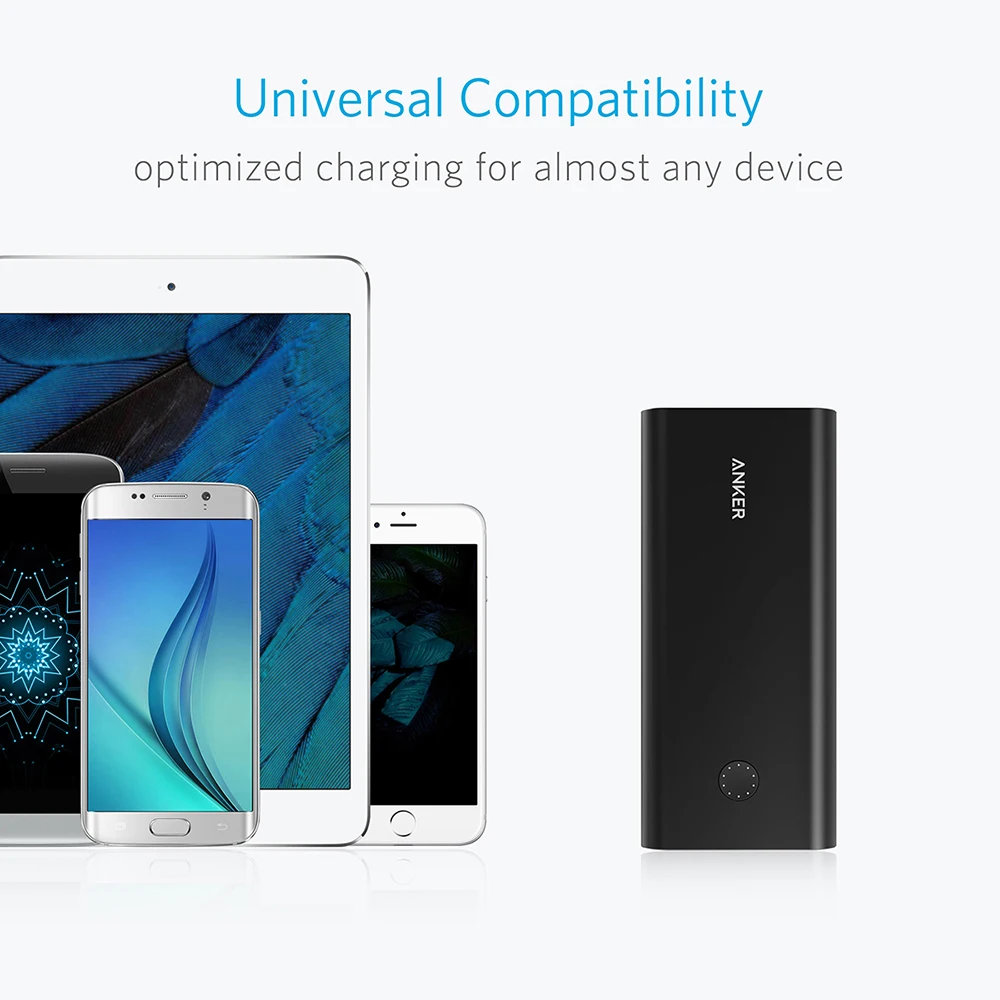 Anker [Quick Charge] PowerCore + 26800 Портативный Зарядное устройство с док станция Qualcomm Quick Charge 3