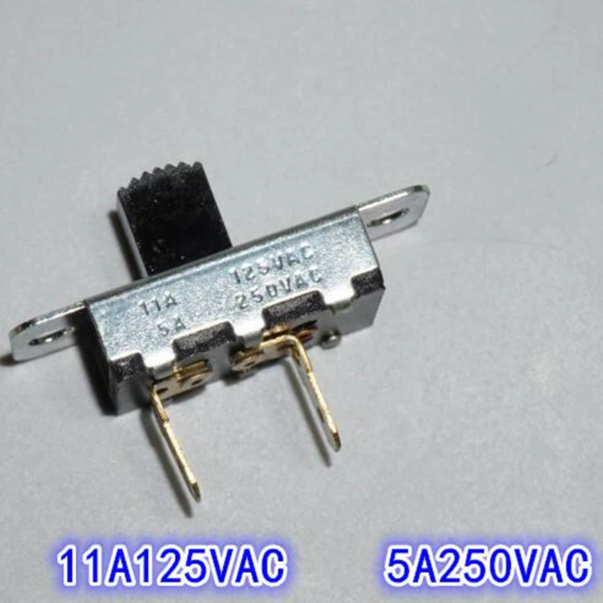 4 8 мм шириной 2 Pin высокий ток Переключить ползунковый Переключатель 5A250VAC