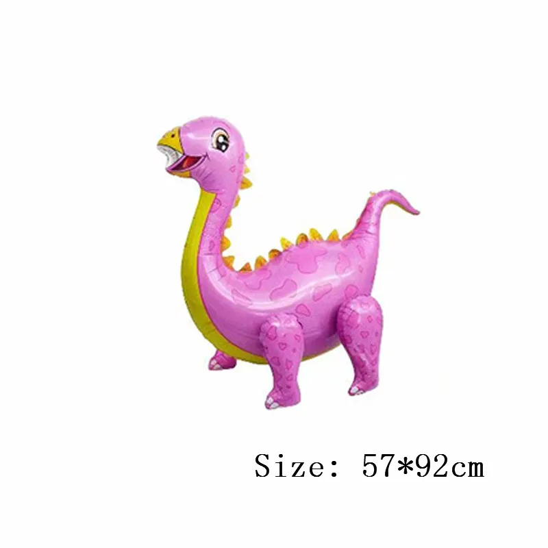 4D Dinosaur 1 шт. воздушные шары в виде динозавра, вечерние украшения в виде большого динозавра для детей на день рождения, вечерние шары в виде динозавра, детские игрушки - Color: 4D Dinosaur