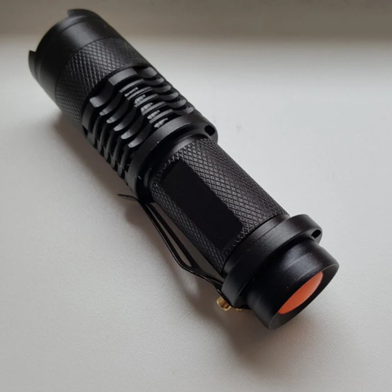 

Mini Ultraviolet penlightQ5 LED Flashlight Torch UV Light Waterproof 3 Modes zoomable Adjustable Focus Lantern Portable Light