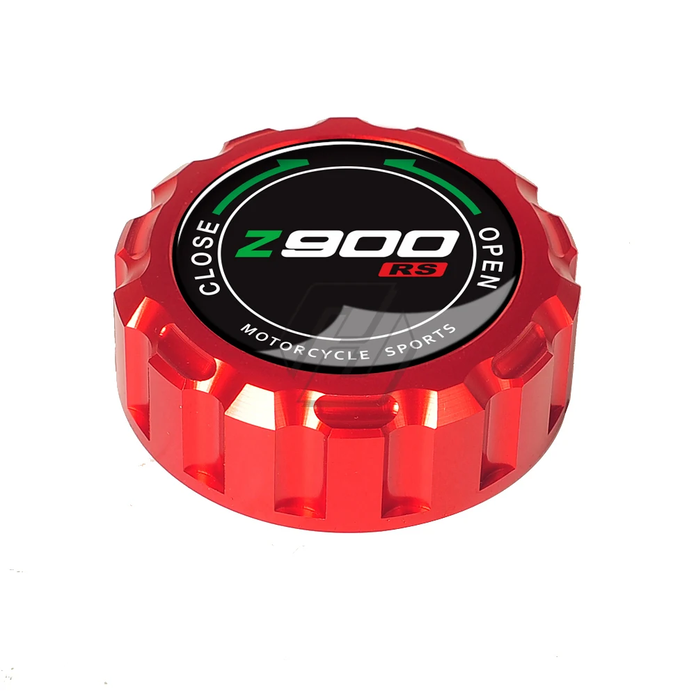 Aluminum Motorcycle Rear Brake Fluid Reservoir Cap Case for Kawasaki Z900RS From