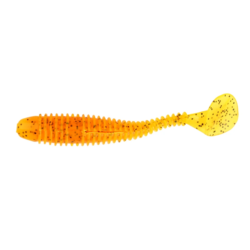 SEAPESCA, 10 шт./лот, Мягкая приманка-весло, 75 мм, 2,8 г, застенчивые черви, приманки для рыбалки, личинки для рыбалки, снасти ZB100