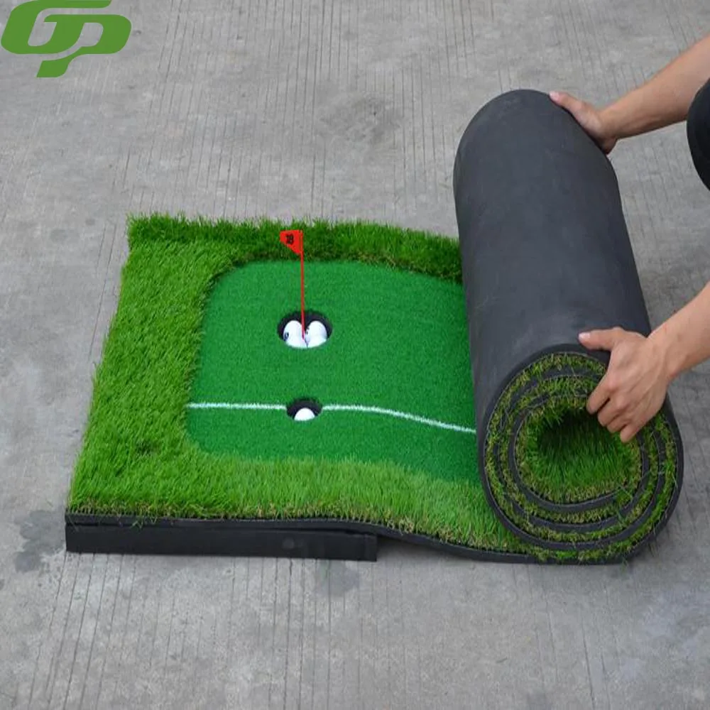 Мини коврик для игры в гольф портативный тренажер клюшек гольфа функция